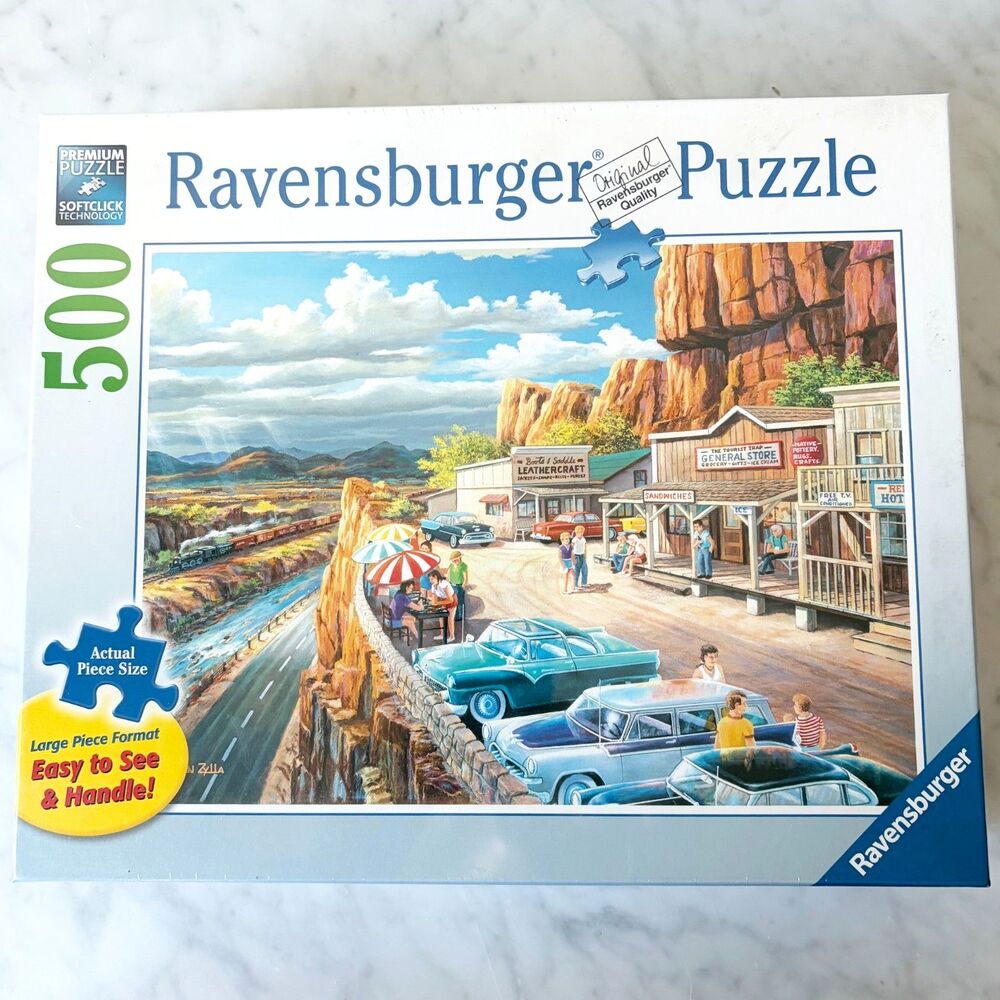 Ravensburger Scenic Overlook Puzzle 500 Pieces Ken Zylla Large Piece Format New